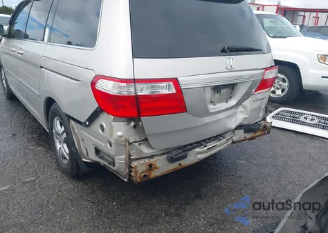 2005 Honda Odyssey Ex z USA, uszkodzony, nr VIN 5FNRL38475B408849